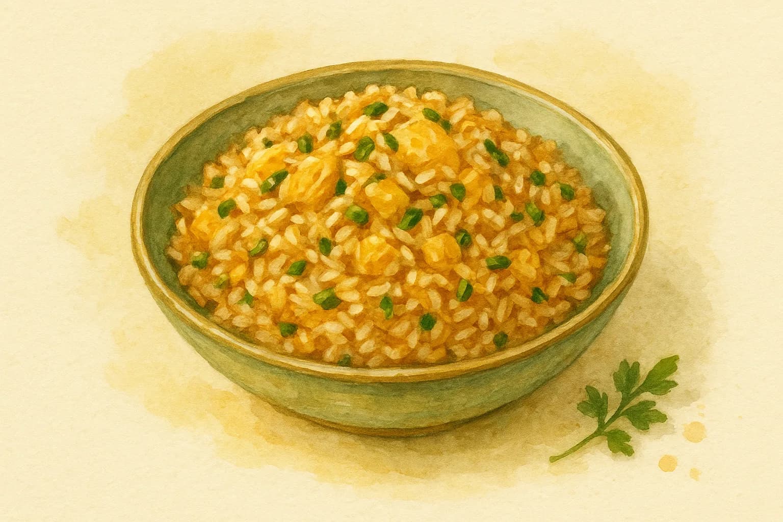 Egg Fried Rice — illustration